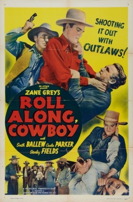 Roll Along, Cowboy movie poster (1937) tote bag