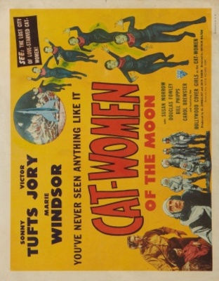 Cat-Women of the Moon movie poster (1953) mouse pad