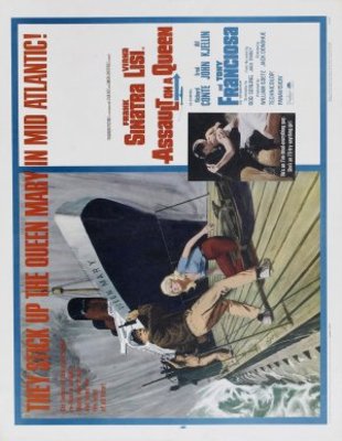 Assault on a Queen movie poster (1966) canvas poster