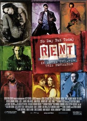 Rent movie poster (2005) wooden framed poster
