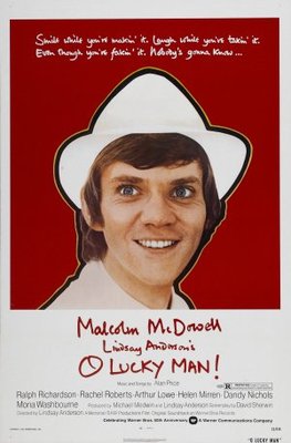O Lucky Man! movie poster (1973) pillow