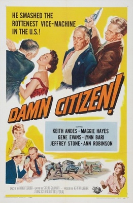 Damn Citizen movie poster (1958) poster