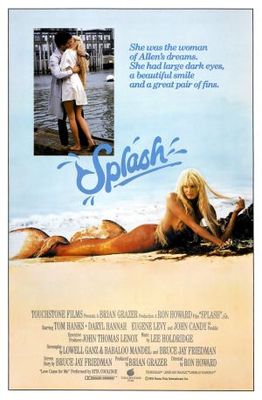 Splash movie poster (1984) metal framed poster
