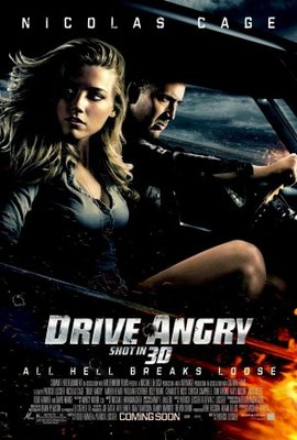 Drive Angry movie poster (2010) pillow