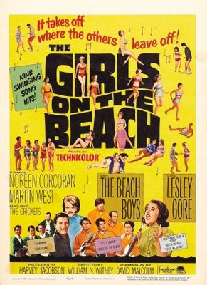 The Girls on the Beach movie poster (1965) puzzle MOV_59743943