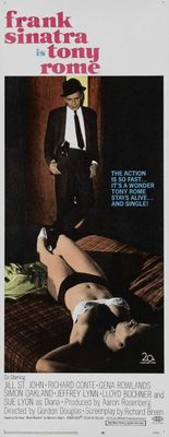 Tony Rome movie poster (1967) mouse pad