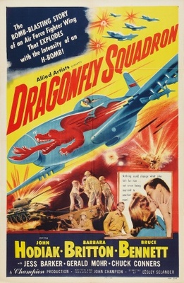 Dragonfly Squadron movie poster (1954) hoodie