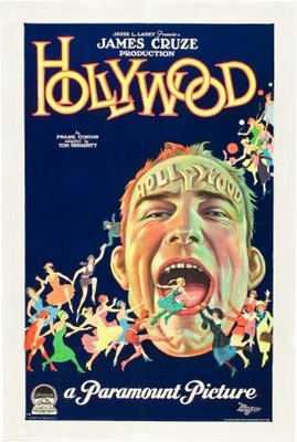 Hollywood movie poster (1923) wood print