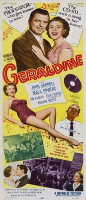 Geraldine movie poster (1953) puzzle MOV_5b9622c1