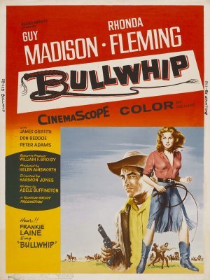 Bullwhip movie poster (1958) poster