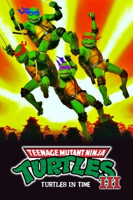 Teenage Mutant Ninja Turtles III movie poster (1993) mouse pad