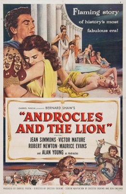 Androcles and the Lion movie poster (1952) mouse pad