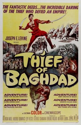 Ladro di Bagdad, Il movie poster (1961) mug