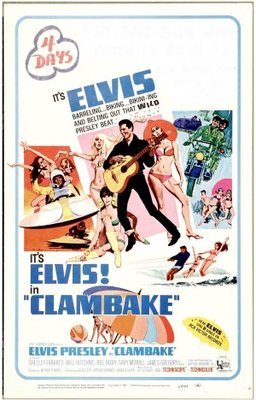 Clambake movie poster (1967) poster with hanger