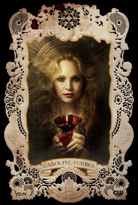 The Vampire Diaries movie poster (2009) wood print