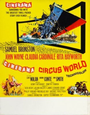 Circus World movie poster (1964) tote bag