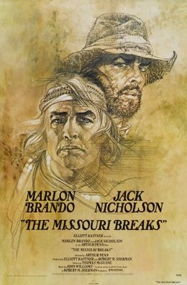 The Missouri Breaks movie poster (1976) Mouse Pad MOV_5fb34f02