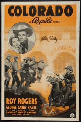 Colorado movie poster (1940) wooden framed poster