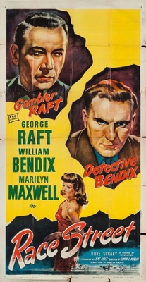 Race Street movie poster (1948) canvas poster
