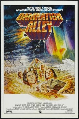 Damnation Alley movie poster (1977) metal framed poster