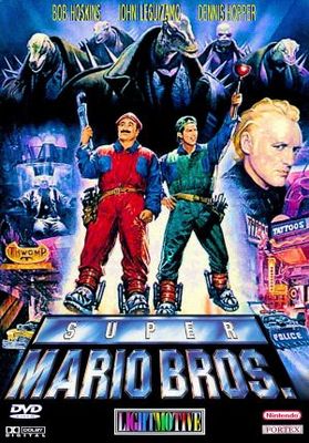 Super Mario Bros. movie poster (1993) metal framed poster