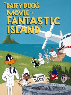 Daffy Duck's Movie: Fantastic Island movie poster (1983) t-shirt