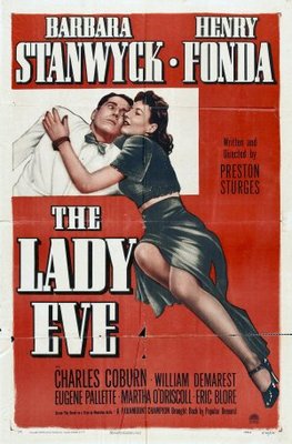 The Lady Eve movie poster (1941) metal framed poster