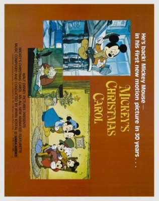 Mickey's Christmas Carol movie poster (1983) Longsleeve T-shirt
