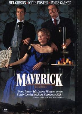 Maverick movie poster (1994) canvas poster