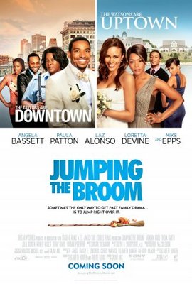 Jumping the Broom movie poster (2011) wood print