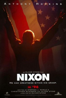 Nixon movie poster (1995) wooden framed poster