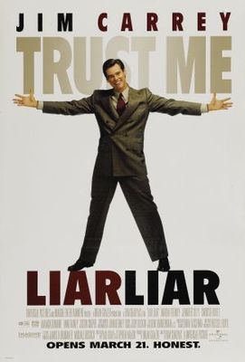 Liar Liar movie poster (1997) metal framed poster
