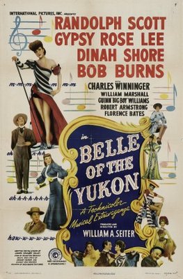 Belle of the Yukon movie poster (1944) poster