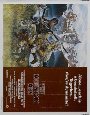 The Mountain Men movie poster (1980) Stickers MOV_666a4317