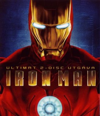 Iron Man movie poster (2008) Stickers MOV_672cd9cc
