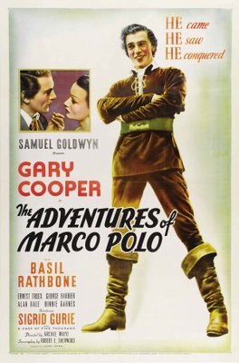 The Adventures of Marco Polo movie poster (1938) canvas poster