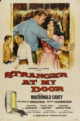 Stranger at My Door movie poster (1956) pillow