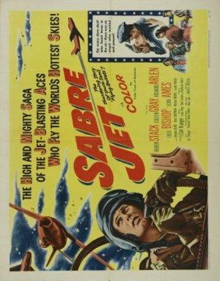Sabre Jet movie poster (1953) pillow