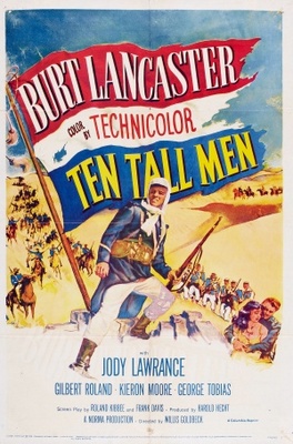 Ten Tall Men movie poster (1951) mouse pad