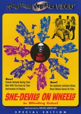 She-Devils on Wheels movie poster (1968) hoodie