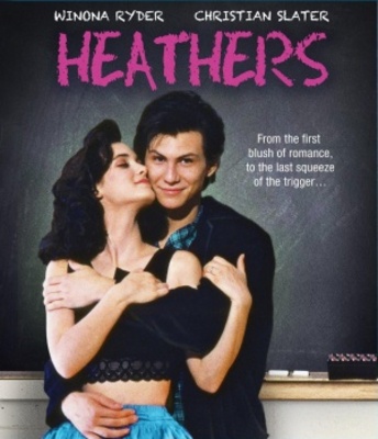 Heathers movie poster (1989) metal framed poster
