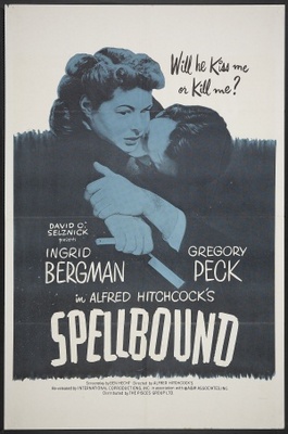 Spellbound movie poster (1945) pillow