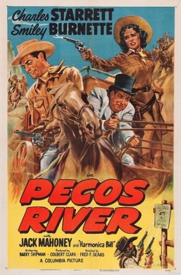 Pecos River movie poster (1951) mouse pad