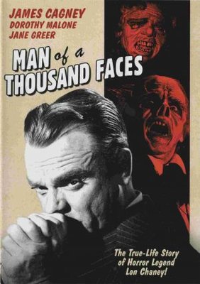Man of a Thousand Faces movie poster (1957) wood print