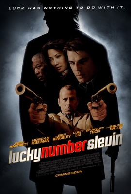 Lucky Number Slevin movie poster (2006) pillow