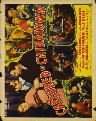Captured in Chinatown movie poster (1935) poster