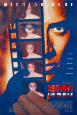 8mm movie poster (1999) t-shirt
