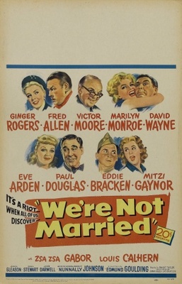 We're Not Married! movie poster (1952) mug