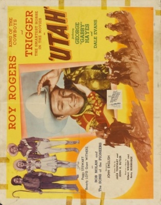 Utah movie poster (1945) wooden framed poster