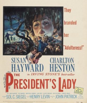 The President's Lady movie poster (1953) mug